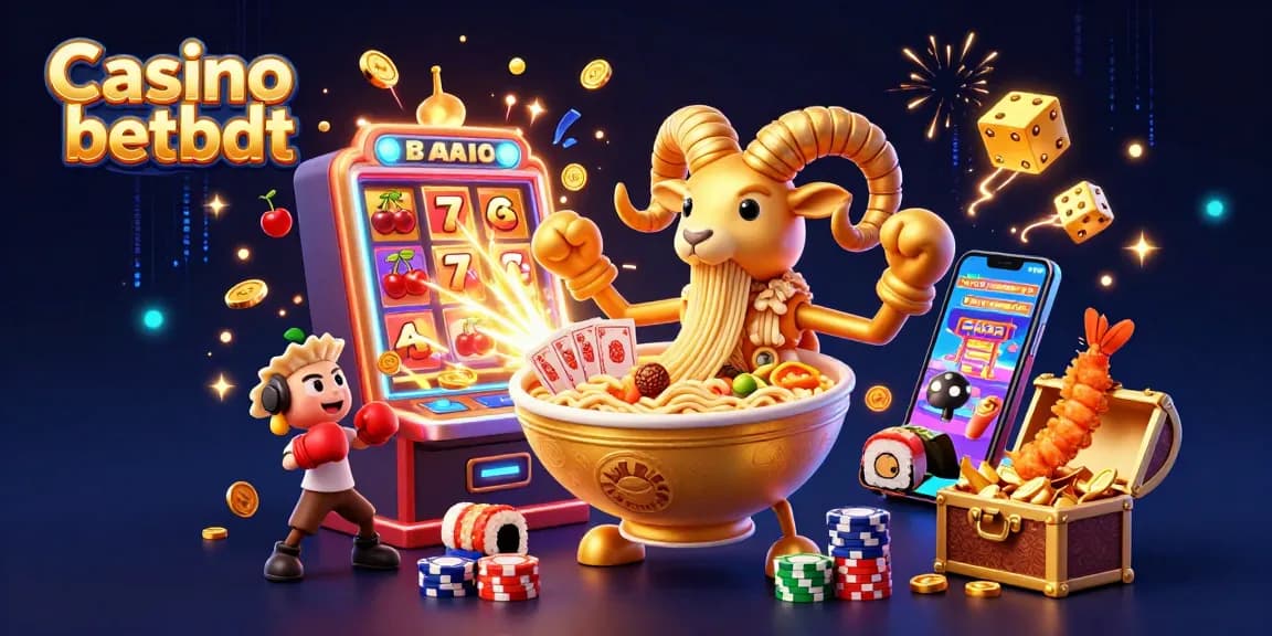 Experience the excitement of Casino betbdt with vibrant 3D characters and dynamic gaming elements.