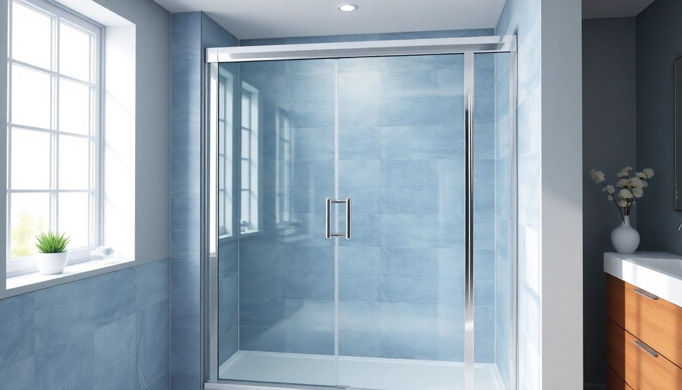 Install a shower screen sliding door for a sleek modern bathroom look