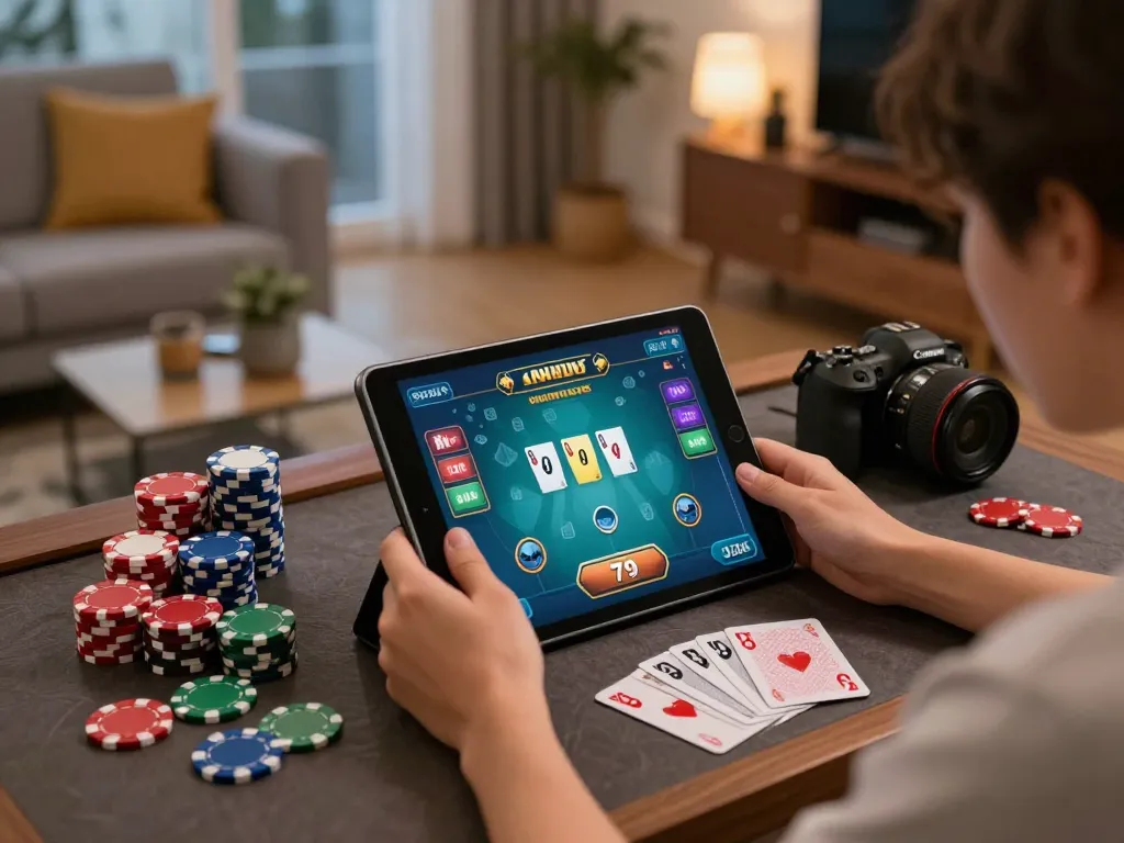 Play fun 79 poker online at home, showcasing an engaging and strategic gaming atmosphere.