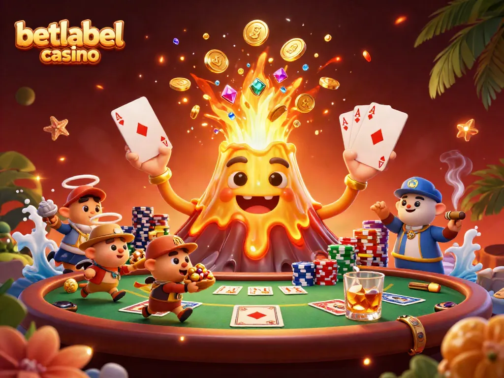 Engage with betlabel casino's thrilling experience of treasure amidst vibrant gaming action.