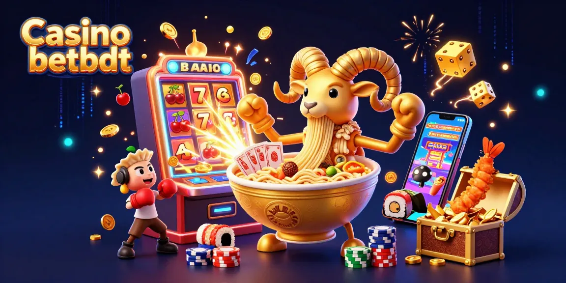 Experience the excitement of Casino betbdt with vibrant 3D characters and dynamic gaming elements.
